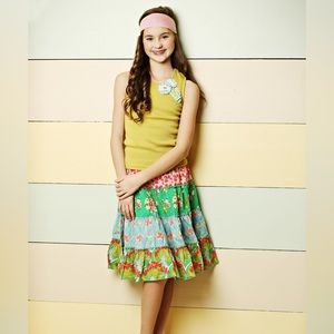 Matilda Jane Main Street Skirt, size 4, EUC